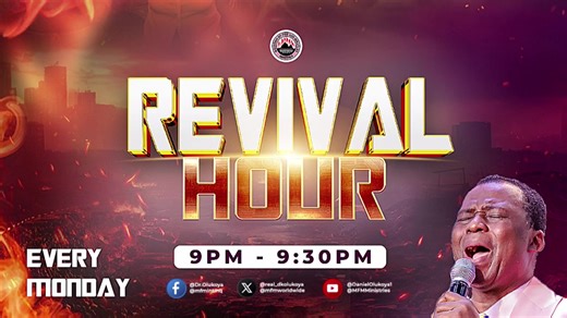 Receive God's blessings in Jesus’ name, as you participate in today’s Revival Hour, featuring Dr D.K. Olukoya. | Daniel Olukoya