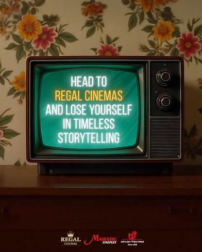You know where to find us!​ Head to Regal Cinemas and live in the thrill of cinema  | Regal Cinemas - A Ceylon Theatres Cinema | Facebook