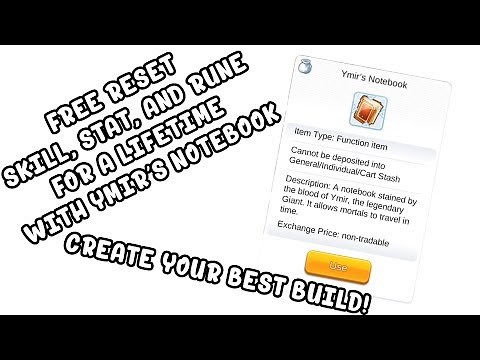 How to get Ymir's Notebook, and how it works - Ragnarok Mobile Eternal Love