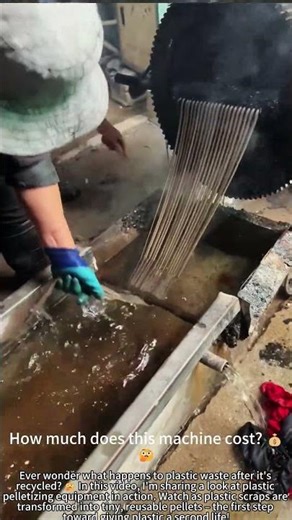 Plastic Pelletizing Machine: See How It Works! ♻️⚙️