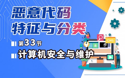 计算机安全与维护-33-恶意代码分析-特征与分类