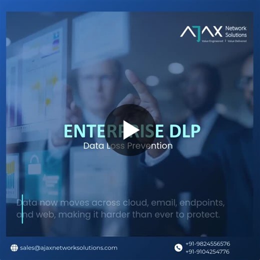 #datalossprevention #dlp #datasecurity #informationprotection #cybersecurity #compliance #enterprisesecurity #cloudsecurity #insiderrisk #ajaxnetworksolutions | Ajax Network Solutions Pvt Ltd.