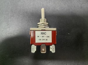 [Hot Item] NNC Toggle Switch 15A 24VDC/AC250V DPDT (On / Off / Momentary On) Switch ZH-213F