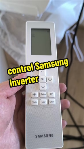 Control remoto de Samsung Inverter !. #aireacondicionado