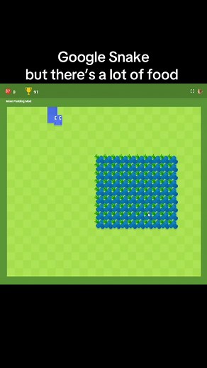 Master Google Snake with Abundant Food