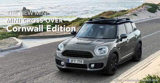 MINIクロスオーバーの限定車「コーンウォールエディション」登場！ | MINI COOPER Sketch