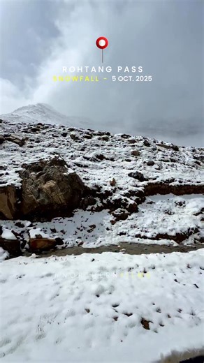 Rohtang Pass SnowFall 5 Oct 2025 #Rohtang #SnowFall #Manali #Snowfall2025 #NorthernFilms | Northern Films