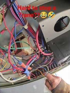 Trane Rtu Commercial HVAC repairs for replacement Block terminal ⚠️⚠️😎😎🚨