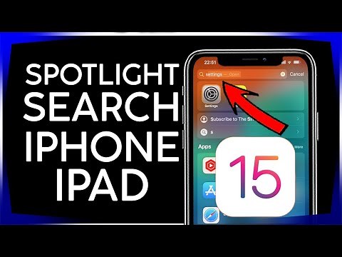 How to Use the Spotlight Feature on iOS15 iPhone iPad