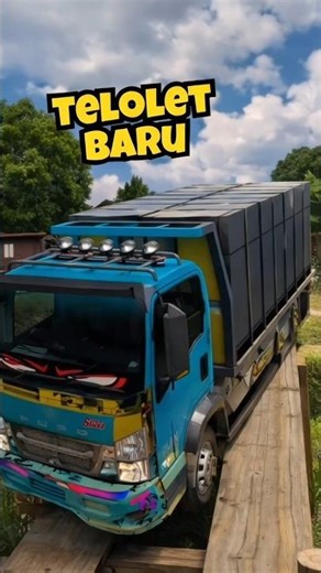 Truck Material 😍 New telolet test #truck