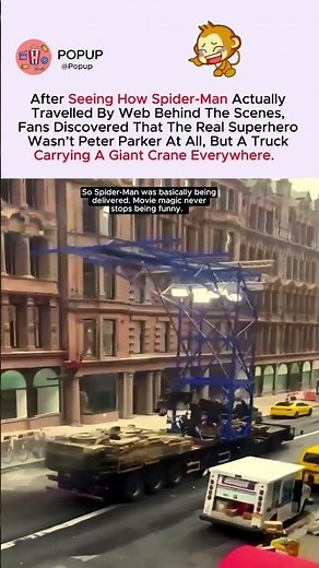 After Seeing How Spider-Man Actually Travelled By Web Behind The Scenes, Fans Discovered #spiderman