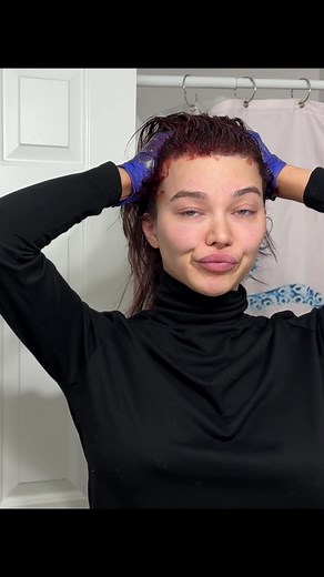 Emma Rose Red Hair Transformation: Haircut & Dye Challenge