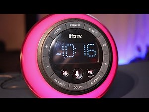 iHome iBT297 Bluetooth REVIEW: Alarm Clock Radio and Color Changing Wireless Speaker