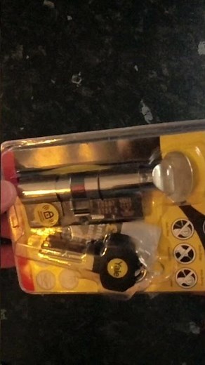 Change your locks today - thumb turn Euro cylinder lock #tools #homesecuritytips #lockpicking