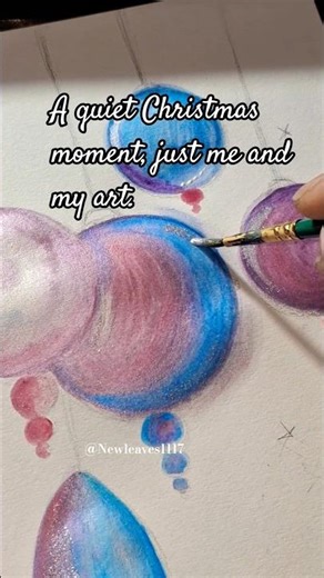 Cozy Christmas Painting 🎄 | Winter Art That Feels Like Home | #Shorts #christmas #drawing