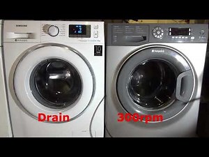 Wash Race No.16 : Samsung Ecobubble Quick 15' vs Hotpoint Ultima Fast wash 15'