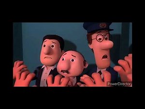 Postman pat the movie. Wilhelm scream sound and villain defeated.