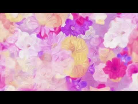 Abstract Colorful Flower Painting Background Video Clip, No Copyright | Various Background Clips