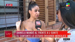 380K views · 2.9K reactions |  Daniela de GH mandó al frente a L-Gante | El cantante le estuvo enviando mensajes   "Tenía mensajes privados en modo efímero de él". #LAM en América  | América TV | Facebook