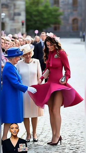 65K views · 1.1K reactions | When the Queen Gently Held Princess Catherine’s Dress… A Moment the World Will Never Forget #RoyalFamily #PrincessCatherine #QueenElizabeth #BritishRoyals | VIP Pinki | Facebook