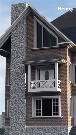 ‎Noum نوم Design & Build.‎ on Instagram: "Timeless luxury brick facade villa design with classic architectural details — Design & Visualization @noumaan.peerzada — 👷 Our Services: • Architectural Design • Interior & Exterior Design • 3D Visualization & Animation • 2D / 3D Floor Plans • Remodeling • Landscape Design • Construction & Renovation — We’re here for you! 📩 DM / Call / WhatsApp for details 🇮🇳 +91 8899995569 🇴🇲 +968 97302580 📧 aljadeedhousingplans@gmail.com — Tags / Keywords: luxu