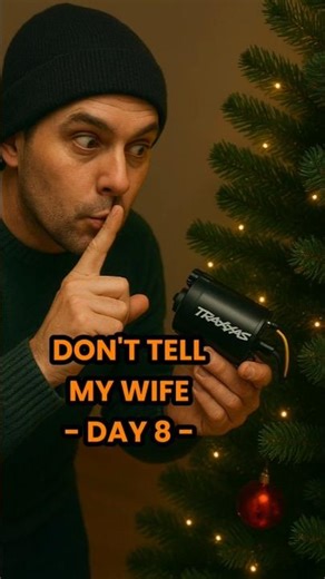 Sneaking RC Car Parts on the Christmas Tree Until My Wife Notices 😅 - Day 8