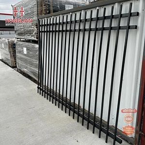 [Hot Item] ASTM Standard Commercial Steel Fencing System Supply Garden Fence