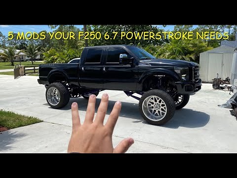 5 MODS YOUR F250 6.7 POWERSTROKE NEEDS