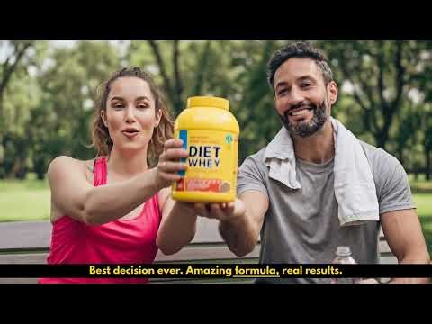 If your goal is weight management with muscle definition, DIET WHEY delivers the perfect balance