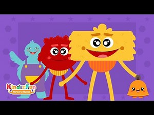 Line Up Song | Discipline Children's Song | KinderFun Nursery Rhymes | Children Learning Activity
