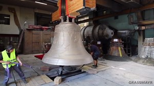 Traditional Art of Making Temple Bells through Bronze Casting