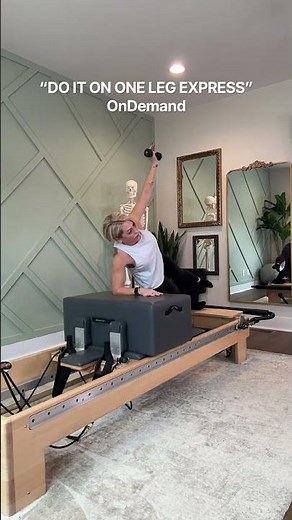 Today we had Express Reformer…”DO IT ON ONE LEG EXPRESS” is now up and ready for you OnDemand!