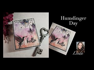 "Humdinger Day" Alcohol Ink & Lavinia Stamps Video Tutorial