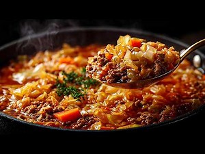 Сabbage with Ground Beef ❗ I cook it every weekend! Simple,very tasty and Quick One-Pan Dinner