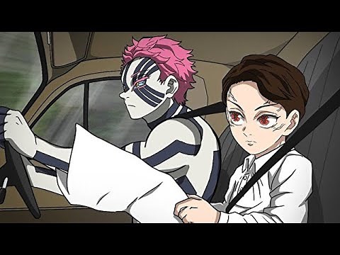 【鬼滅の刃】無惨とドライブして青い彼岸花を探す猗窩座【きめつのやいば・demon slayer・귀멸의칼날・あかざ・アニメ2期・遊郭編・MAD・アフレコ・妓夫太郎・堕姫・だき・ぎゅうたろう・宇随天元】