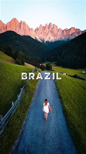 🇧🇷Brazil's Most Beautiful Places || Natural Wonders & Famous||#brazil #beautiful #viral #shorts