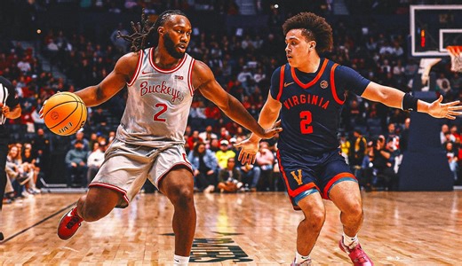 No. 15 Virginia Narrowly Escapes Ohio State in Nashville Hoops Showdown