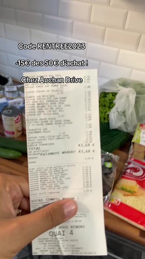 Bon Plan Courses: Économisez avec Auchan Drive!