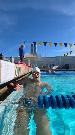 POV: You finished the 0102 Set. Winter Break Training is in FULL SWING! 📹: Makena.Leacox #GoGauchos | UCSB Swimming