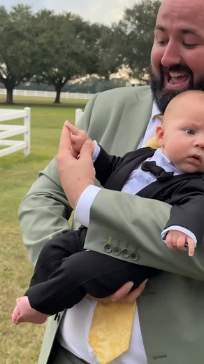 I would like to introduce the newest member to the Champagne family!!! #wedding | Cameron Champagne