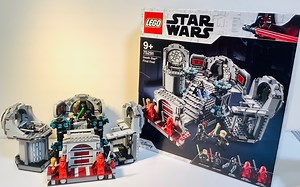 维达有侧印了！乐高新品75291星球大战死星对决开箱测评