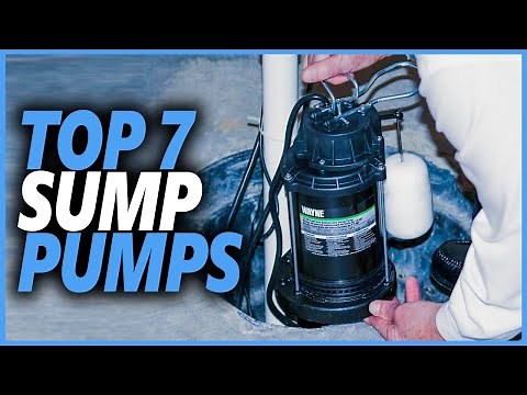 Best Sump Pump In 2024 | Top 7 Sump Pumps For Your Home & Basement or Crawlspace