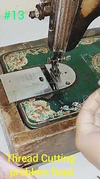 Thread cutting problem fixed ! #sewingtips