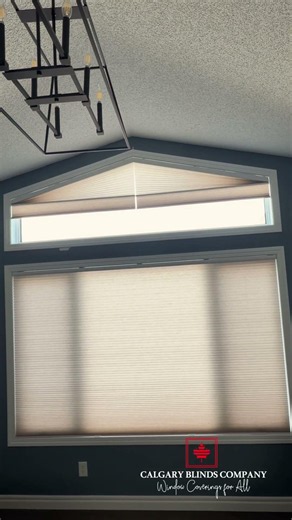 Triangle windows make a home look unique — but they also need the right window covering solution.