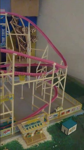 Last run of Faller Achterbahn model.