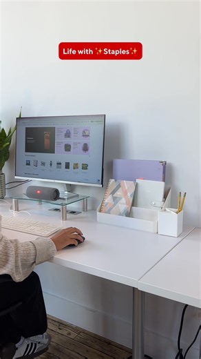 1.8K views · 5 comments | It’s better with Staples 殺✨ #StaplesCanada #WorkLearnGrow #Stationery #OfficeSupplies #WorkSupplies | Staples Canada | Facebook