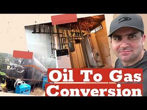 Oil to Natural Gas Heating Conversion in New England at our Old Country House