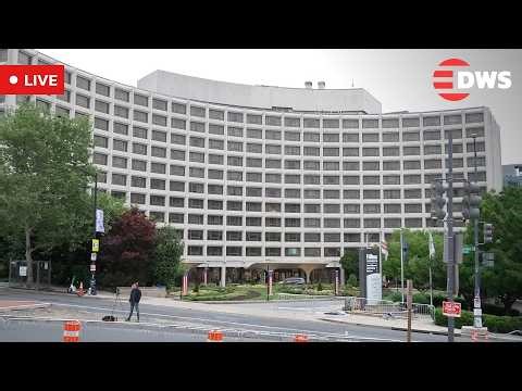 LIVE: Washington Hilton Scene After White House Correspondents Dinner Shooting | DWS News | AB1E