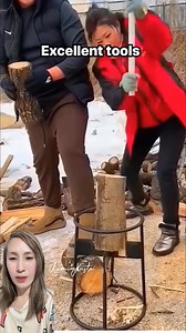 7.1K views · 26 reactions | Excellent tool for chopping wood #fbreelsvideo #trendingreels #reelsvideo #viralreels | Charming Krista | Facebook