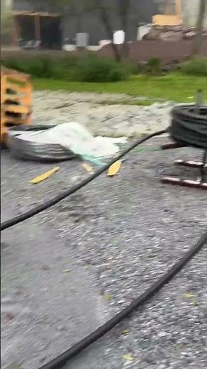 Geothermal pipe install